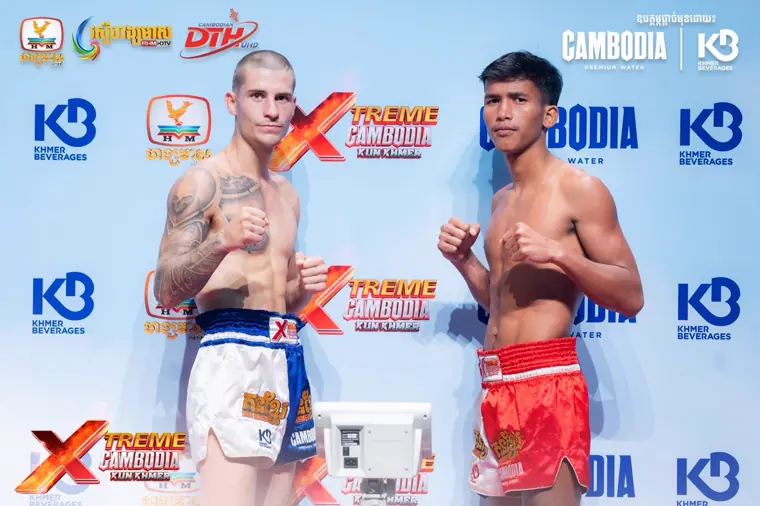 Pol de Santiago pesaje Cambodia