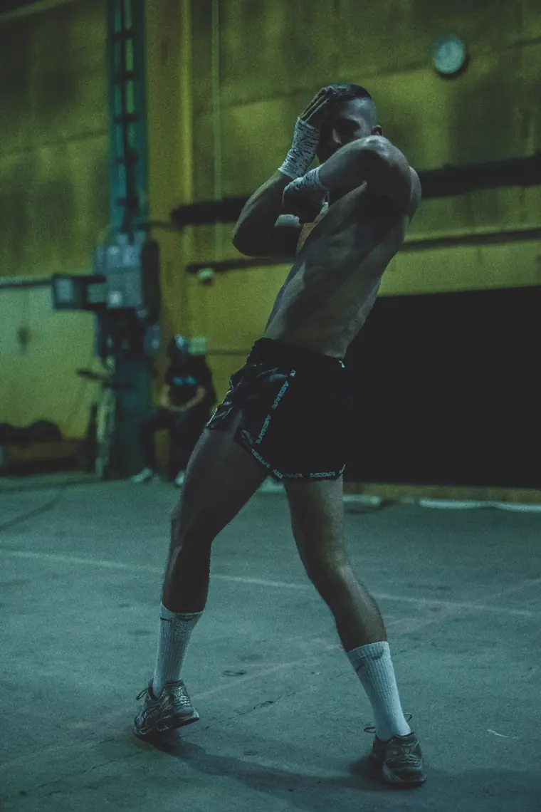 Pol de Santiago entrenamiento